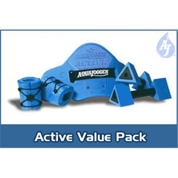 Aquajogger Aqua Jogger AP480 Active Value Pack belt bells cuff Blue AquaJogger AP480